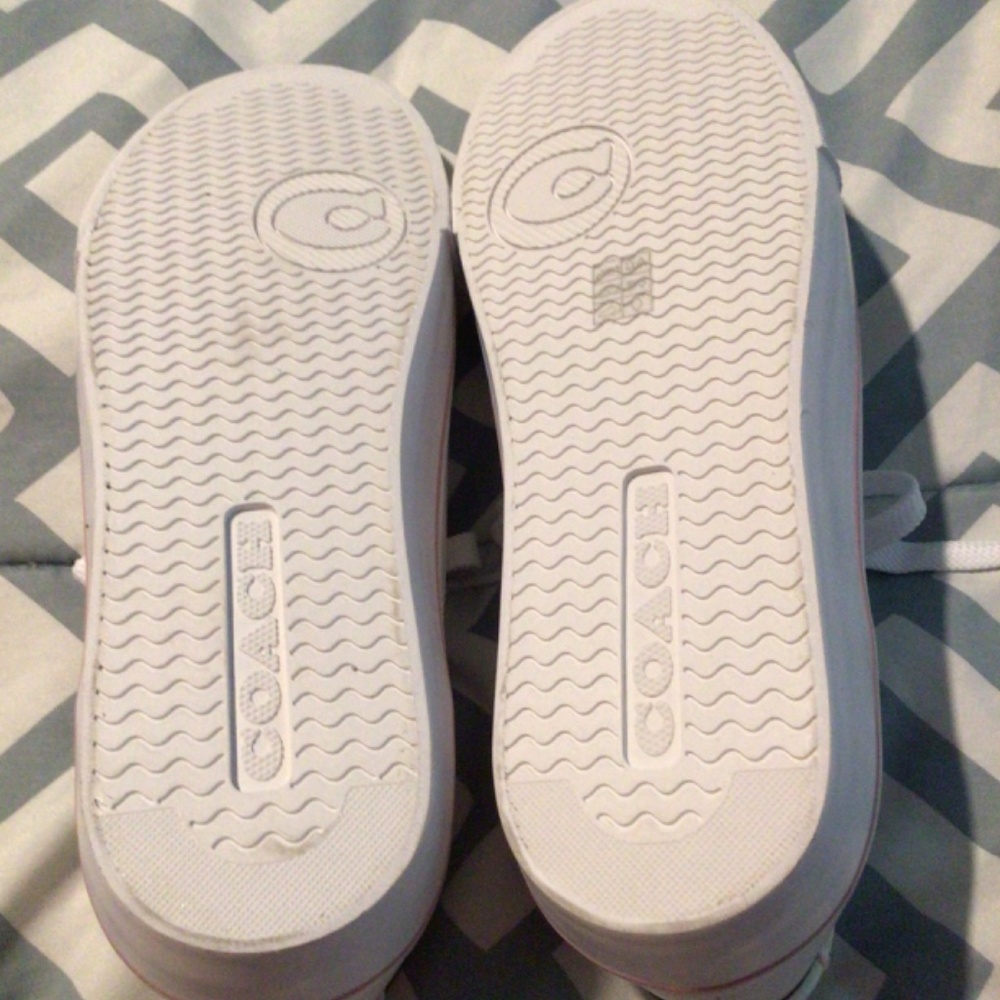NWOB Women’s COACH Optic White “Citysole” Platform Leather Sneaker - Size 8.5M - Picture 7 of 7